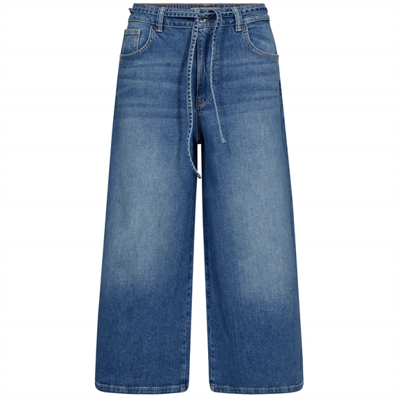 Mos Mosh Culotte Zack Jeans, Blue Capri
