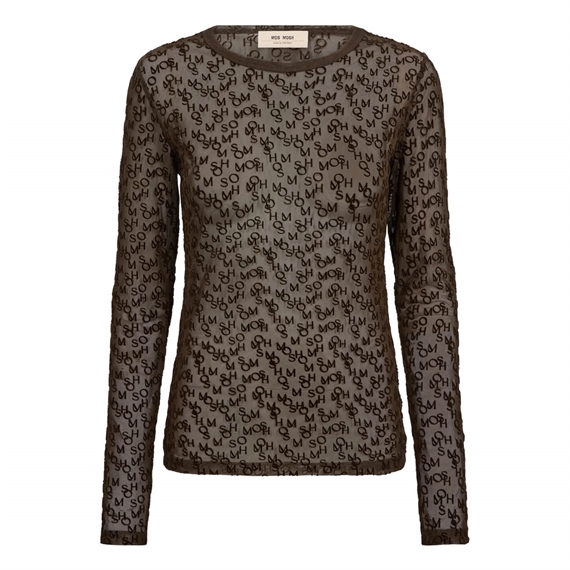 Mos Mosh Loretta Mono Mesh Bluse, Delicioso