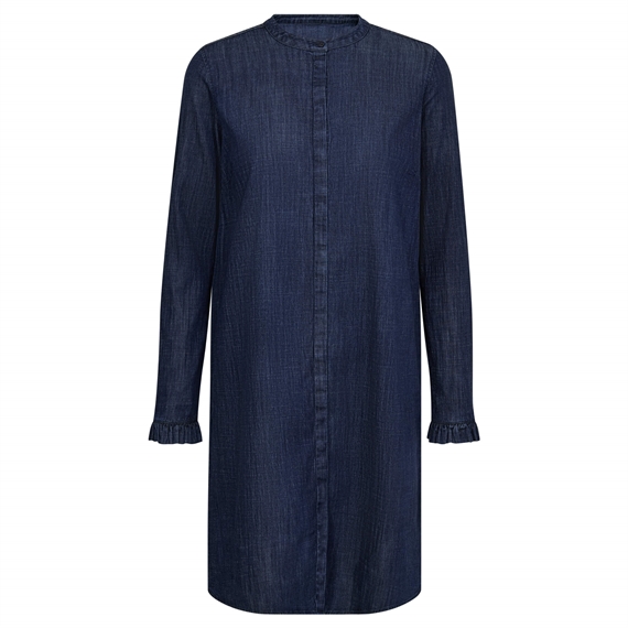 Mos Mosh Mattie Denim Kjole, Dark Blue 