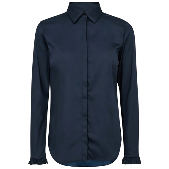 Mos Mosh Mattie Flip Skjorte, Night Blue