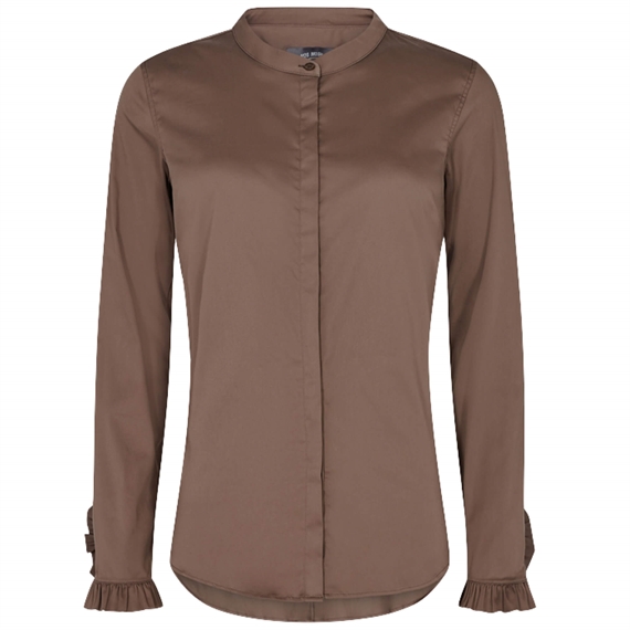 Mos Mosh Mattie Skjorte, Coffee Quartz 