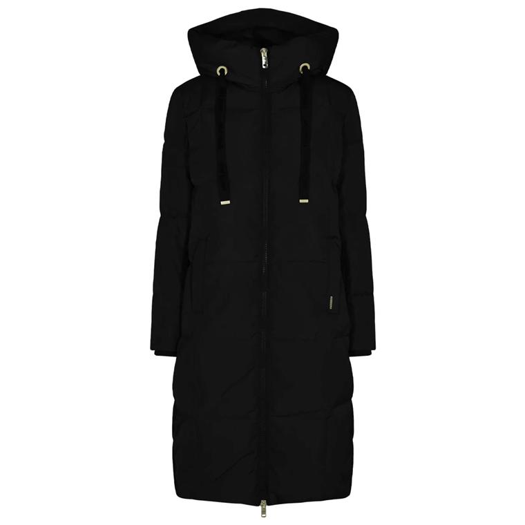 Mos Mosh Nova Square Down Coat, Black