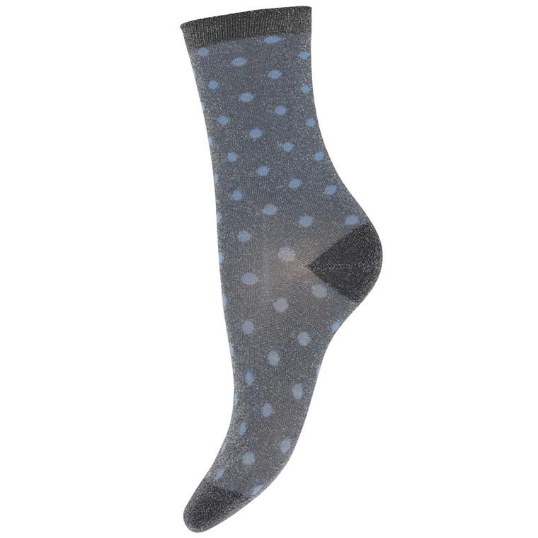 Mp Denmark Donna Glimmer Strømper, Medium Grey Melange