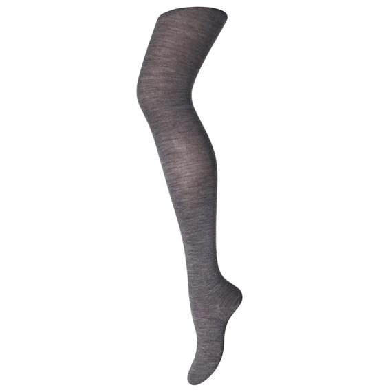 Mp Denmark Wool/Silk Strømpebukser, Medium Grey