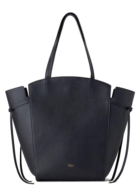 Mulberry Clovelly Tote Black Refined Calf