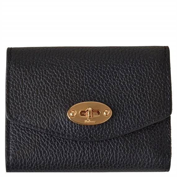 Mulberry Darley Concertina Wallet Black