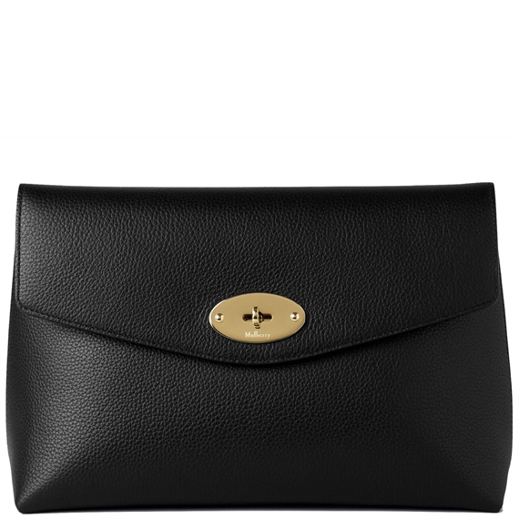 Mulberry Large Darley Cosmetic Pouch Black 
