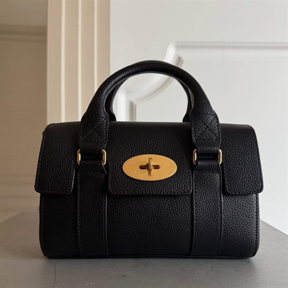 Mulberry Mini Heritage Bayswater Black 