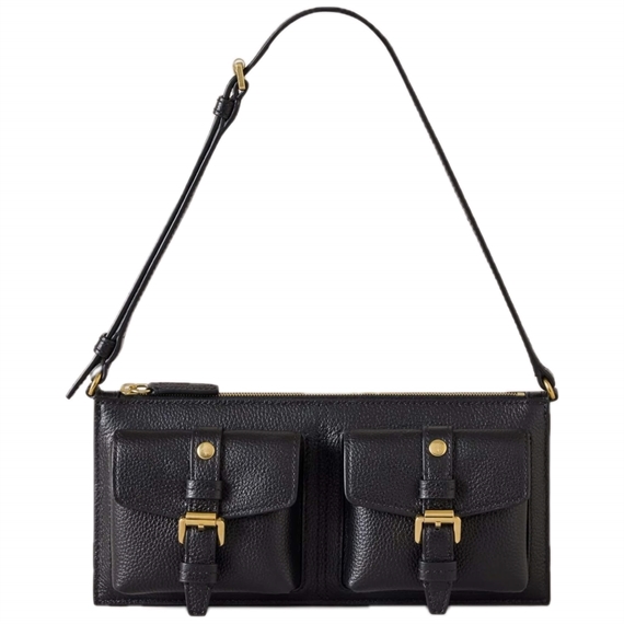 Mulberry Mini Roxanne Shoulder Bag Black