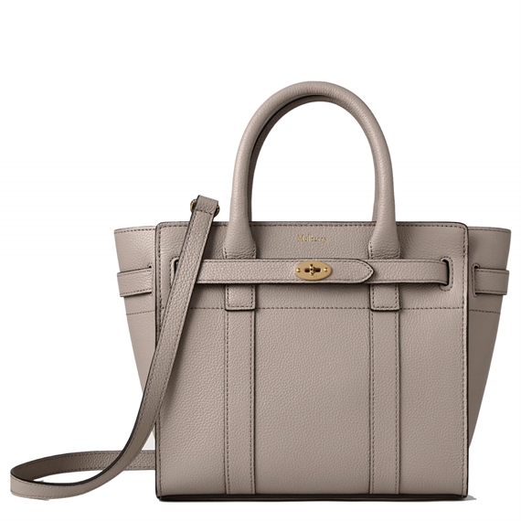 Mulberry Mini Zipped Bayswater Cashmere Taupe