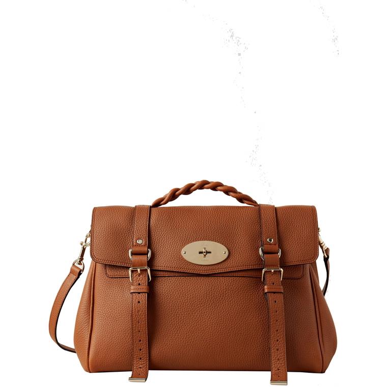 Mulberry Oversized Alexa Chestnut Heavy Grain