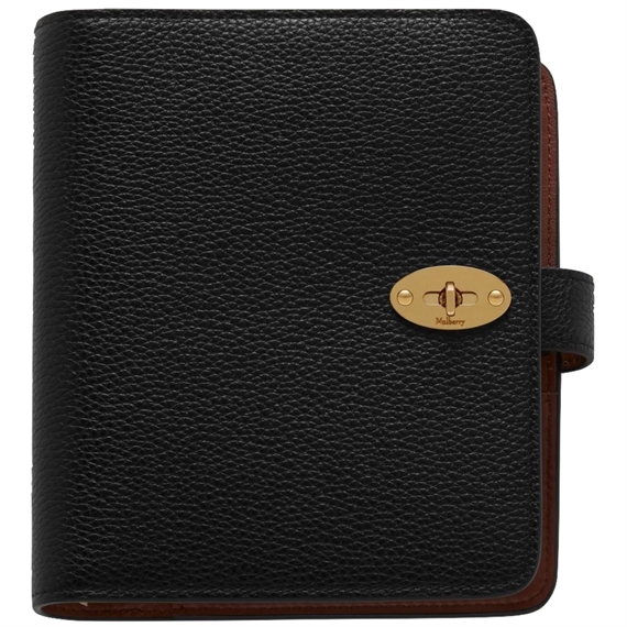 Mulberry Postman\'s Lock Agenda Black