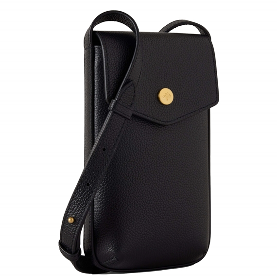 Mulberry Press Stud Phone Pouch Black