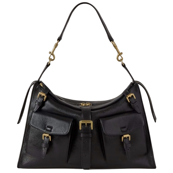 Mulberry Roxanne Shoulder Bag, High Shine Leather 