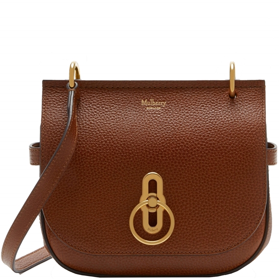 Mulberry Small Amberley Satchel Two Tone Oak 