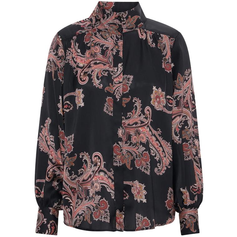 Noelle Shirt, Pearson Paisley Ruby