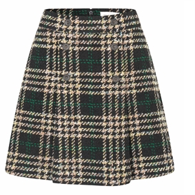 Dea Kudibal PatriziaDEA Nederdel, Dobby Check Boucle