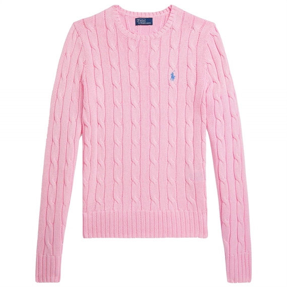Polo Ralph Lauren Cable Sweater, Carmel Pink