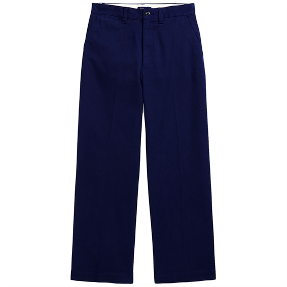 Polo Ralph Lauren Chino Wide-leg Trousers, Newport Navy 