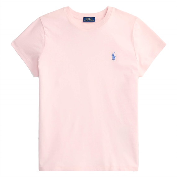 Polo Ralph Lauren Classic Fit Cotton Jersey Crewneck T-shirt, Pink Sand 