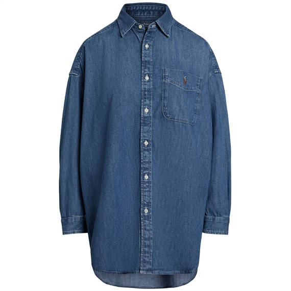 Polo Ralph Lauren Oversized Denim Skjorte, Golfito Wash