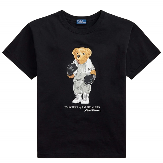 Polo Ralph Lauren Polo Bear Cotton Jersey T-shirt, Sort