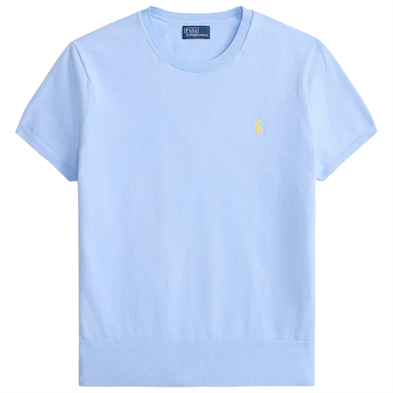 Polo Ralph Lauren Short Sleeve Crewneck Sweater, Blue
