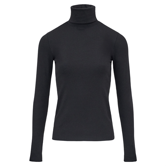 Polo Ralph Lauren Stretch Blend Turtleneck, Sort 