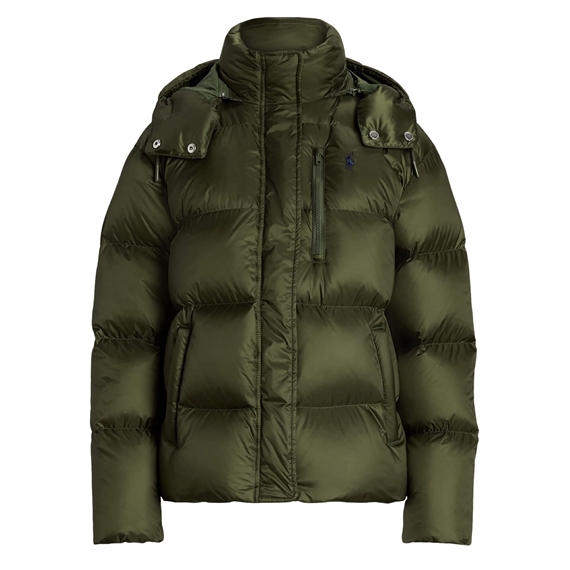 Polo Ralph Lauren Water-Repellent Quilted Down Jakke, New Olive