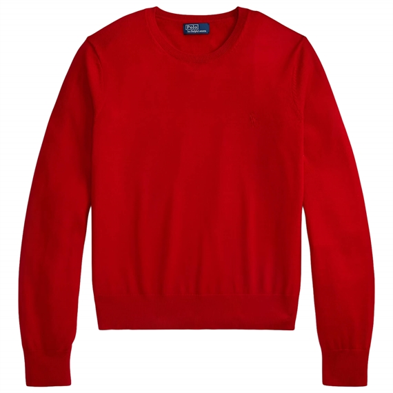 Polo Ralph Lauren Wool Crewneck Jumper, Rød