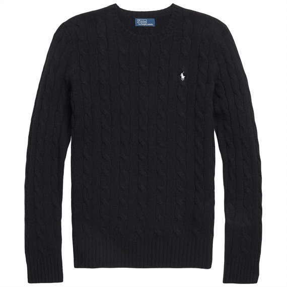 Polo Ralph Lauren Wool-Cashmere Sweater, Polo Black