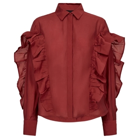 Copenhagen Muse CMMOLLY Skjorte, Red Pear