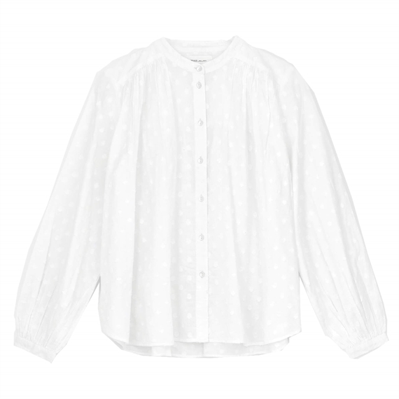 Skall Studio Rita Skjorte, Optic White 