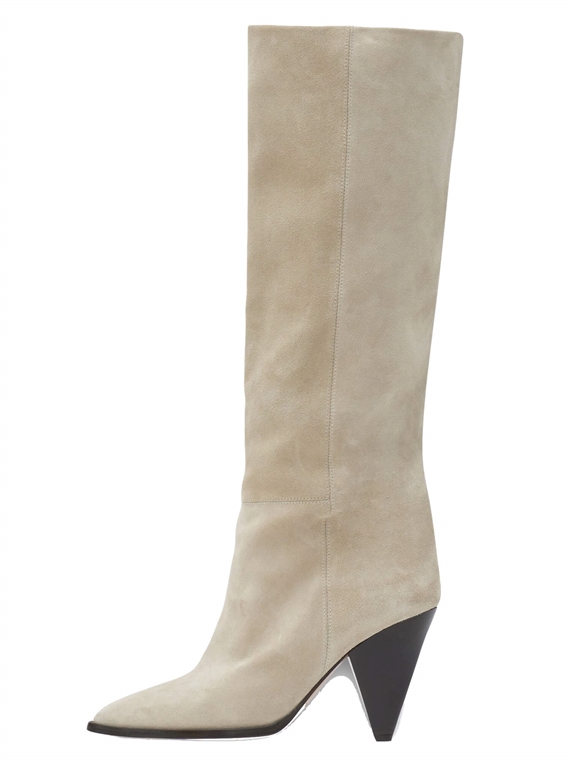 Isabel Marant Etoilé Ririo Støvler, Chalk