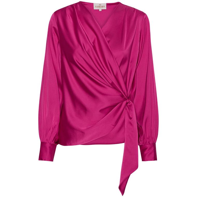 Karmamia Ines Bluse, Rose Violet