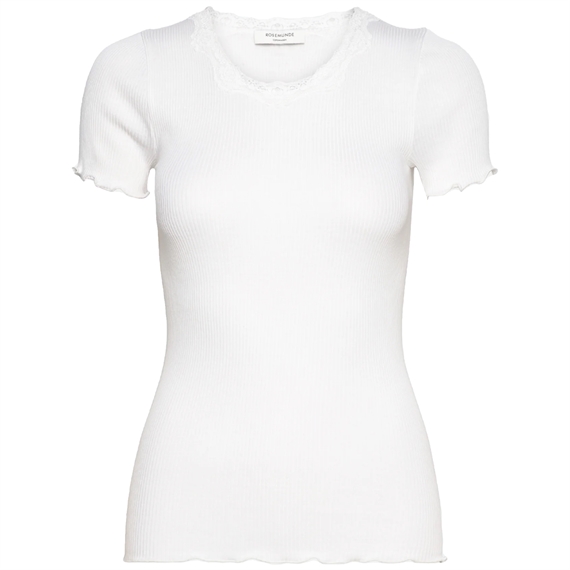 Rosemunde RWBeatha Regular Lace T-shirt, New White