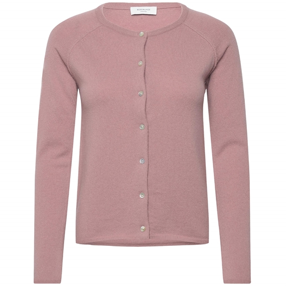 Rosemunde RWLaica LS O-Neck Cardigan, Woodrose
