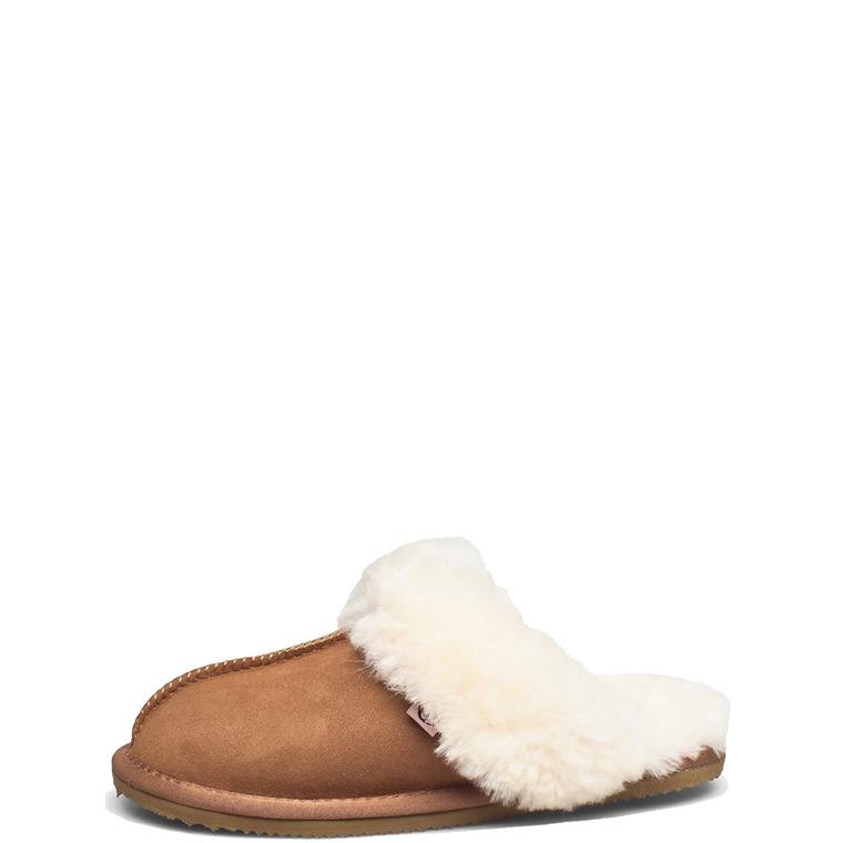 Rosemunde Slippers, Almond 