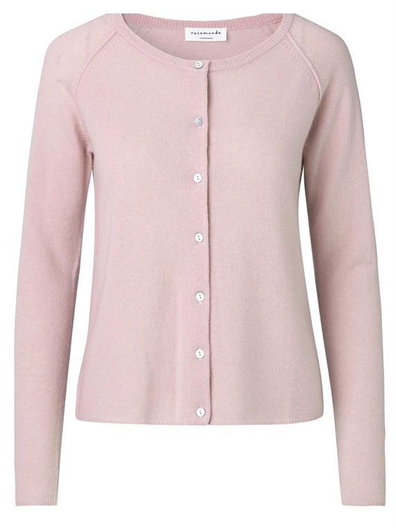 Rosemunde Uld & Kashmir Cardigan, Soft Rose 