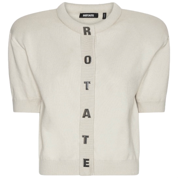 Rotate Firm Knit Cardigan, Wind Chime Grey