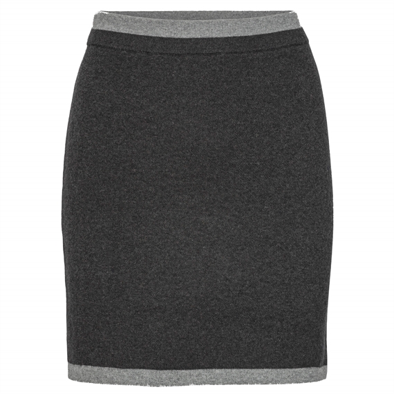 Rotate Firm Knit Nederdel, Phantom Combi
