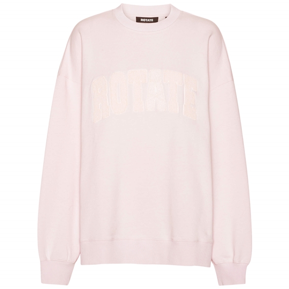 Rotate Heavy Sweat Crewneck Sweatshirt, Orchid Ice
