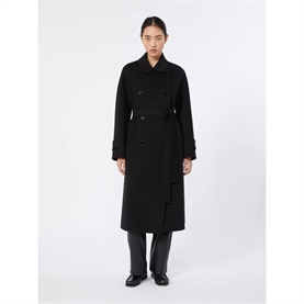 Max Mara SMMSAMANTA Frakke, Sort