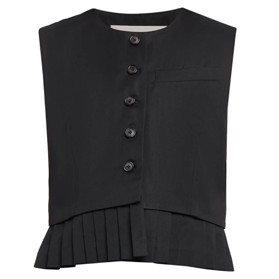 Sea New York Angelina Suiting Vest, Sort