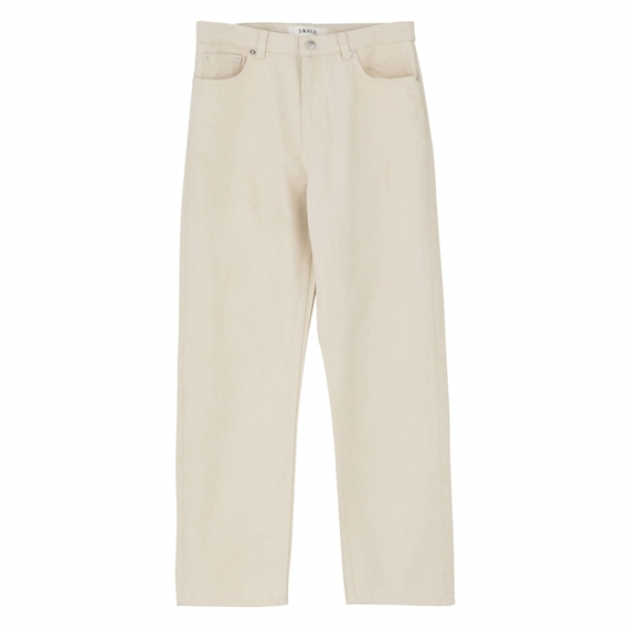 Skall Studio Allison Cropped Jeans, Ecru