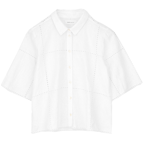 Skall Studio Anemone Skjorte, Optic White
