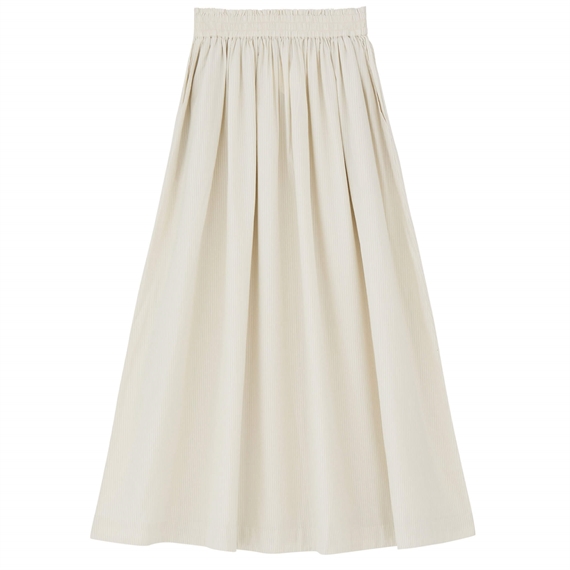 Skall Studio Dagny Nederdel, Light Blue/White Stripe