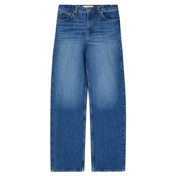 Skall Studio Maddy Straight Jeans, Vintage Washed Blue