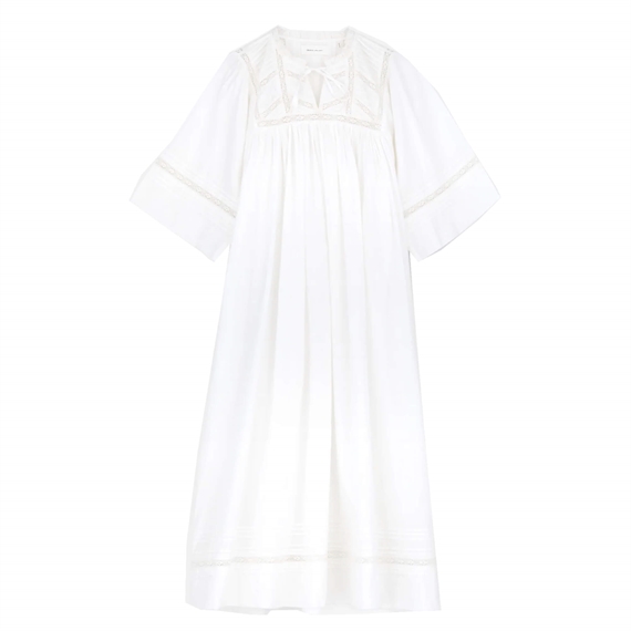 Skall Studio Magnolia Kjole, Optic White 