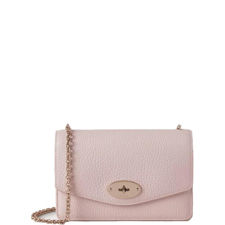 Mulberry Small Darley Icy Pink Heavy Grain